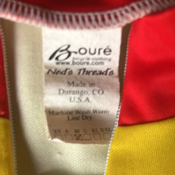 B-oure Durango Colorado Cycling Jersey Men's Size M - Picture 5 of 7